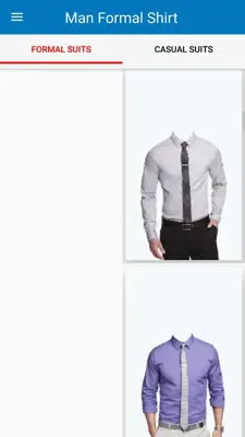 Man Formal Shirt Photo Suit Editor android App screenshot 5